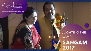 SANGAM 2017  Lighting of Lamp and Invocation by SMA Teachers [upl. by Eidur]