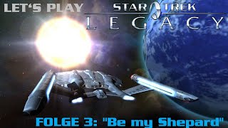 Lets play Star Trek Legacy Folge 3 German [upl. by Aleuqahs]