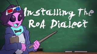 Rivals of Aether Workshop Tutorial  Installing the RoA Dialect [upl. by Yenduhc]