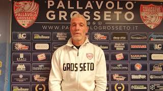 Rossano Rossi allenatore Pallavolo Grosseto Serie D femminile [upl. by Anelim152]