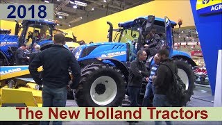 New Holland Tractors 2018  Show Room Germany [upl. by Donaugh532]