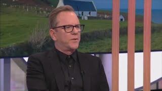 Kiefer Sutherland come back down UK Tour interview 2024 [upl. by Querida]