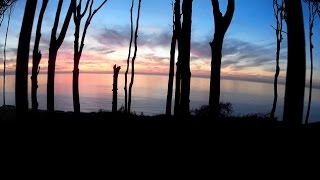 Gespensterwald Nienhagen mit fantastischem Sonnenuntergang gefilmt mit Quadcopter [upl. by Studner]