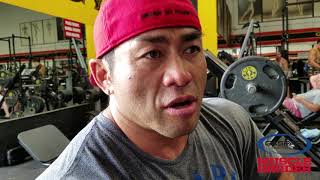 Hidetada Yamagishi  Off season leg workout [upl. by Junie900]