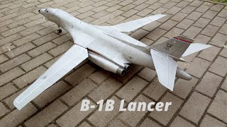 Model kartonowy  Rockwell B1B Lancer  Hobby Model [upl. by Noami]