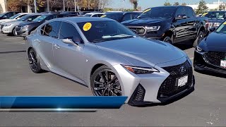 2023 Lexus IS IS 350 F SPORT San Jose Santa Clara Fremont San Francisco Oakland [upl. by Suicul]