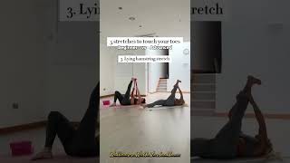 5 stretches to help you get your toe touches herbalife homeworkout afresh formula1 weightloss [upl. by Haral]