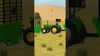 JohnDeere vs New Holland Tractor Race [upl. by Fax708]