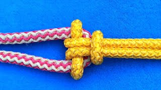 HOW TO JOIN A ROPE DECORATIVELY👌sajjad12455 [upl. by Ticon]