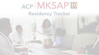 Enroll Your Program in the MKSAP 19 Residency Tracker [upl. by Ynez52]