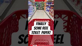 Finally some reel toilet paper reel target targetfinds toiletpaper reeltoiletpaper restock [upl. by Kimura]