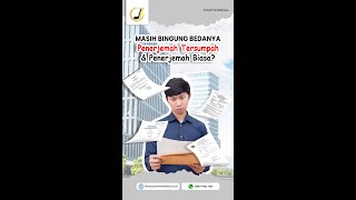 INI DIA PERBEDAAN PENERJEMAH TERSUMPAH DENGAN PENERJEMAH BIASA DI INDONESIA [upl. by Ylrebmi]