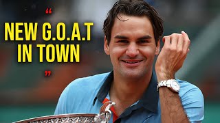 The Day Roger Federer Became the New GOAT Completing Tennis [upl. by Gibbeon]