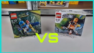 KTÓRA KOSMICZNA SERIA LEGO JEST LEPSZA ALIEN CONQUEST VS GALAXY SQUAD [upl. by Kaehpos]