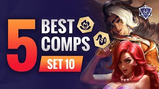 5 BEST Comps in TFT Set 10  Patch 1323 Teamfight Tactics Guide [upl. by Maher]