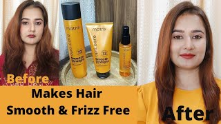 Get Salon like frizz free hair at home  Matrix Opticare Range  SWATI BHAMBRA [upl. by Arocat]