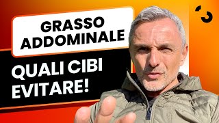 Grasso addominale quali cibi evitare  Filippo Ongaro [upl. by Leirej131]