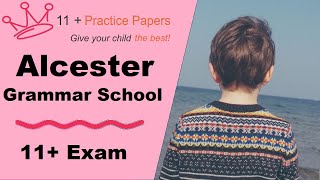 Alcester Grammar Schools Admissions  Eleven Plus Exams  11 Practice Papers [upl. by Hterag815]