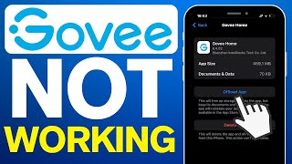 How To Fix GOVEE Home App Not Working 2024 [upl. by Waly]