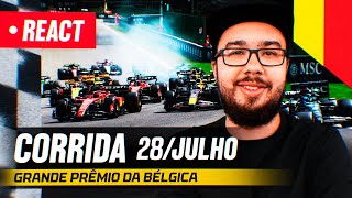 F1 REACT AO VIVO  GP DA BÉLGICA DE 2024 [upl. by Rebmat198]