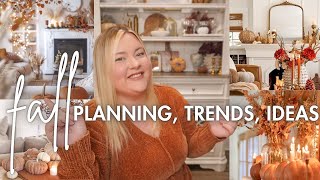 🍂LET’S TALK FALL DECOR IDEAS 2024 FALL DECOR PLANNING  FALL 2024 TRENDS amp IDEAS [upl. by Nevin364]