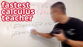 world’s fastest calculus teacher [upl. by Dannel573]