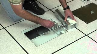 Wiremold How to install Evolution Floor Box in Raised amp Wood Floors [upl. by Dippold828]