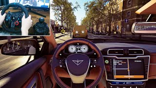 Taxi Life A City Driving Simulator Gameplay  Part 13  Logitech G29 [upl. by Eiramave]