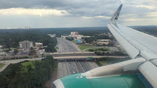 Frontier Airbus A321200 Landing in Atlanta [upl. by Worthington]