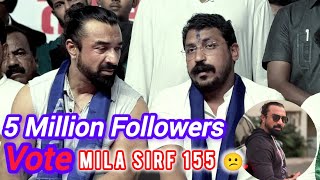 Ajaz Khan Election News ভোটে লড়ে ১৫৫ ভোট পেয়ে গো হারা বলিউড অভিনেতা এজাজ খানের [upl. by Yevre]