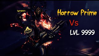 WARFRAME Harrow Prime  vs Level 9999  Steel Path  Disruption  MILLIONS OF DAMAGE [upl. by Atikal]