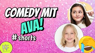 COMEDY MIT AVA 😜 KLEINE FAMILIENWELT und AllesAva 💚 shorts [upl. by Nohsyt]