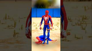 Spider Man saved by Super Man 😧 shorts spiderman cartoon spidermancartoon superman [upl. by Palm]