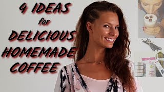 How to make CHAI VANILLA COCONUT or CACAO COFFEEeasy quick amp cheap [upl. by Aldred]