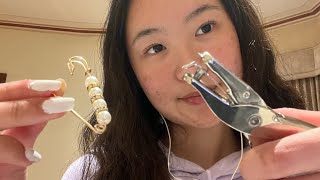 ASMR piercing your ears in 1 minuteish [upl. by Cela]