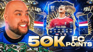 50K FC Points Decide My Team w 97 TOTS VIRGIL VAN DIJK [upl. by Aym496]