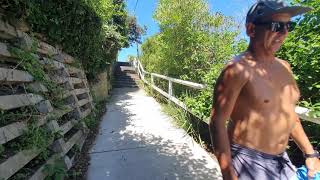 Coastal walk to Clovelly beach 4K ¤ Clovelly [upl. by Nuoras824]