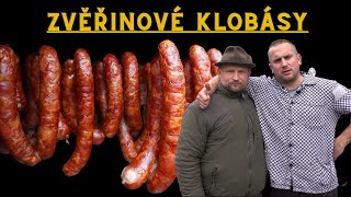 Poctivé zvěřinové klobásy bez spojky  Jednoduchá domácí výroba klobás  Mistr Málek [upl. by Reisfield818]