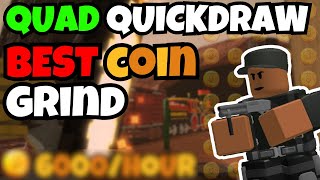 FASTEST COIN FARMING in TDS 🚀 OP Quickdraw Strategy You MUST TRY I Silly Quickdraw  Player 3 POV [upl. by Nomaid56]