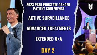 Day 2 ProstateCancer Active Surveillance Advanced Treatments QampA  PCRI 2023 Conference [upl. by Iidnarb919]