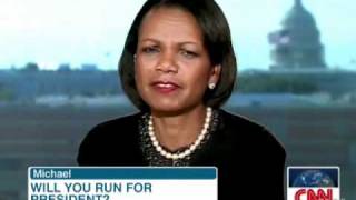 CNN asks Condoleezza Rice about her history of achievement in public service [upl. by Peterec]