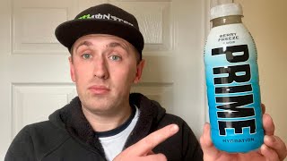 Drink Review • Prime Hydration Berry Freeze [upl. by Kus]