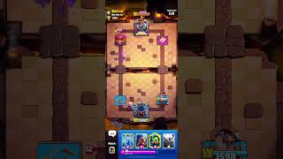 Luck or 10000 IQ 🤔🔥 Epic Win in Clash Royale gaming shortsviral [upl. by Salba]