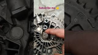 Mercedes Benz E280 alternator regulator change 🚗🚗🚗 [upl. by Corette]