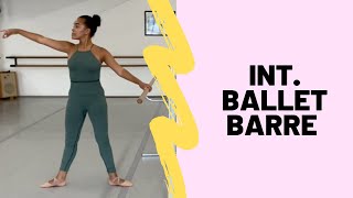 Quick Int Ballet Barre Workout  Alison Stroming [upl. by Katlin652]