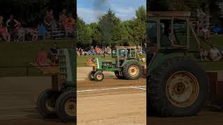 Oliver 1850 Farm Stock Tractor Pull oliver farming tractor tractorpulling [upl. by Narok]