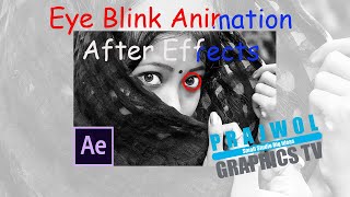 How to Make Eye Blink Animation in After Effects  Tutorial [upl. by Irving]