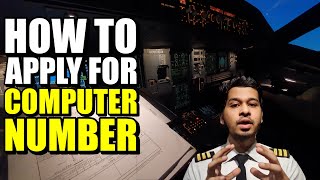 How to Apply for a Computer Number for DGCA CPLPPL Exams  Detailed Explanation [upl. by Azaria]