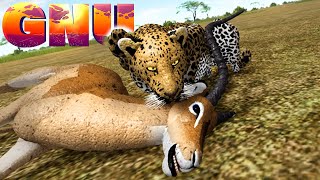 PERIGO no Território da Leoparda Solitária  Wild Savannah Gameplay 66 [upl. by Talley334]