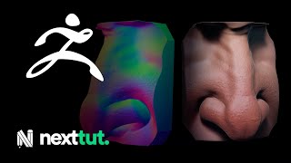 ZBrush Tutorial  How to Sculpt Nose Step by Step [upl. by Oag]